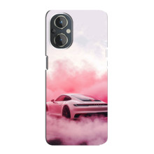 Чохол з авто Порше для OnePlus Nord N20 – Рожевий Порше