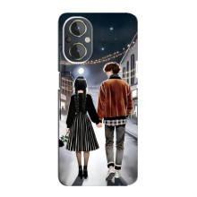 Чохол з дизайном Венздей 2 на OnePlus Nord N20 – Венздей і Тайлер