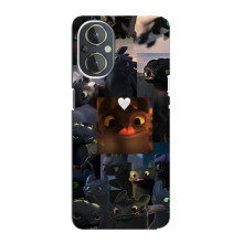 Чехол как приручить дракона на OnePlus Nord N20 – Дракон коллаж