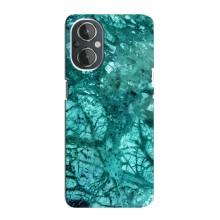 Мраморный чехол на OnePlus Nord N20 (VPrint) (Зеленый мрамор)