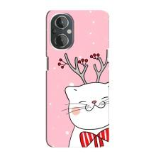 Новорічні Чохли для ВанПлас Норд Н20 (VPrint) (Зимовий кіт)