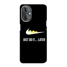 Силиконовый Чехол на OnePlus Nord N20 с картинкой Nike (Later)