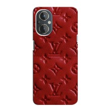 Текстурный Чехол Louis Vuitton для ВанПлас Норд Н20 – Красный ЛВ