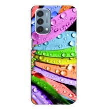 Чехлы (ART) Цветы на OnePlus Nord N200 5G (DE211) (VPrint) (Семицветик)