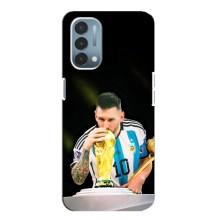 Чохли для OnePlus Nord N200 5G (DE211) (Leo чемпіон) (AlphaPrint) (Кубок Мессі)