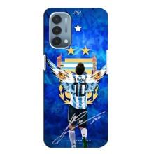 Чохли для OnePlus Nord N200 5G (DE211) (Leo чемпіон) (AlphaPrint) (Мессі збірна)