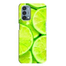 Чехлы с Фруктами для OnePlus Nord N200 5G (DE211) (VPrint) (Лайм)