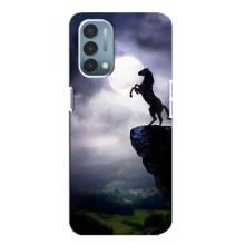 Чехлы с изображением разных животных для OnePlus Nord N200 5G (DE211) (Лошадь)