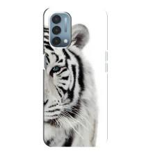 Чохли з картинкою животних OnePlus Nord N200 5G (DE211) (Білий Тигр)