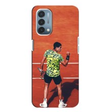 Чехлы с принтом Спортивная тематика для OnePlus Nord N200 5G (DE211) – Алькарас Теннисист