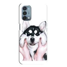 Чохли з собаками для OnePlus Nord N200 5G (DE211) (VPrint) (Радісний Хаскі)