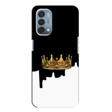Чехол (Корона на чёрном фоне) для ВанПлас Норд Н200 (5G) – Золотая корона