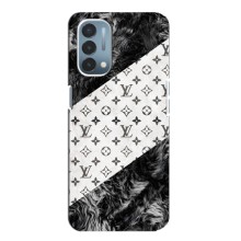 Чехол Стиль Louis Vuitton на OnePlus Nord N200 5G (DE211) (LV на белом)