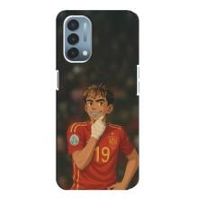 Чехол с футболистом Ламин Ямаль OnePlus Nord N200 5G (DE211) (Ямаль аниме)