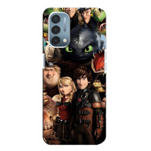 Чехол как приручить дракона на OnePlus Nord N200 5G (DE211) – Персонажи дракона