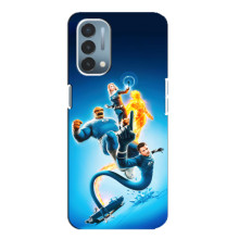 Чехол с принтом Фантастическая четверка для OnePlus Nord N200 5G (DE211) – Фантастическая четверка