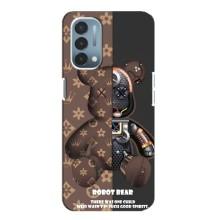 Круті Чохли Луі Віттон для OnePlus Nord N200 5G (DE211) (AlphaPrint) (Ведмідь Луі Вітон)