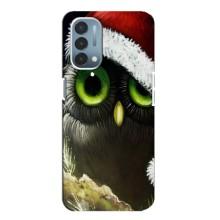 Новорічні Чохли для ВанПлас Норд N200 5G (DE211) (VPrint) (Новорічна Сова)