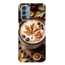 Чехол с уникальным дизайном «Осень с кофе» для OnePlus Nord N200 5G (DE211) – Пряный кофе