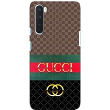 Чохли бренд ГУЧЧІ для OnePlus Nord (Стиль GUCCI)