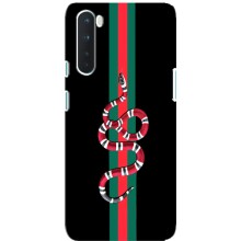 Чехлы Бренд GUCCI для OnePlus Nord – Змей Гуччи