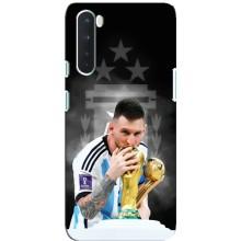 Чехлы для OnePlus Nord (Leo чемпион) (AlphaPrint) (Месси Чемпион)