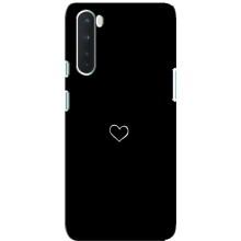 Чехлы для любимой на ВанПлюс Норд (VPrint) (Маленьке сердечко)