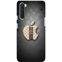 Чохли  GUCCI для ВанПлюс Норд (AlphaPrint) (Apple gucci)