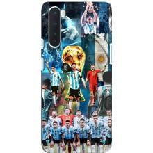 Чехлы Месси для OnePlus Nord (AlphaPrint) (Аргентина Месси)
