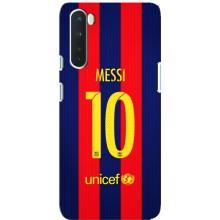 Чехлы Месси для OnePlus Nord (AlphaPrint) (Messi Barca 10)