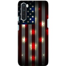 Чехол Флаг USA для OnePlus Nord (Флаг США 2)