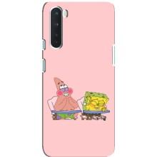 Чохол Губка Боб для ВанПлюс Норд (За партою)