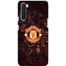 Чохол Манчестер Юнайтед для ВанПлюс Норд (AlphaPrint) (емблема МЮ)