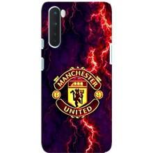 Чохол Манчестер Юнайтед для ВанПлюс Норд (AlphaPrint) (вогняний Манчестер)