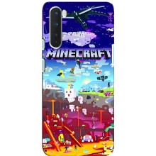 Чохол майнкрафт для OnePlus Nord (MINECRAFT)