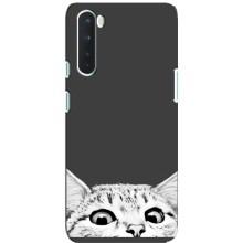 Чохол на ВанПлюс Норд з Котиками (VPrint) (Виглядає котик)