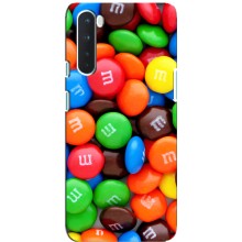 Чохол з зображенням смачної їжі для OnePlus Nord (Різнокольорові M&M'S)