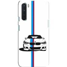 Чохол для ВанПлюс Норд - з принтом БМВ (AlphaPrint) (Машина БМВ)