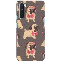 Чехол (ТПУ) Милые собачки для OnePlus Nord – Собачки Мопсики
