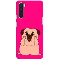 Чехол (ТПУ) Милые собачки для OnePlus Nord – Веселый Мопсик