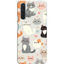 Чохол з малюнком кіт на OnePlus Nord – Колаж котів