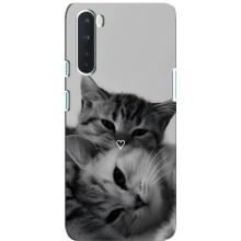 Чохол з малюнком кіт на OnePlus Nord – Пара котів