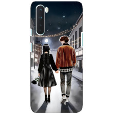 Чохол з дизайном Венздей 2 на OnePlus Nord – Венздей і Тайлер