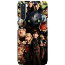 Чохол як приборкати дракона на OnePlus Nord (Персонажі дракона)