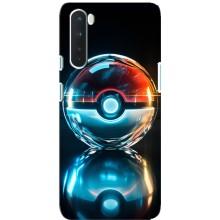 Чохол з Пікачу на OnePlus Nord – М'яч Пікачу