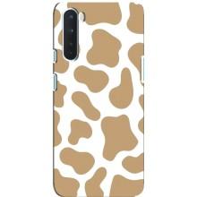 Чехол с принтом коровы на ВанПлас Норд – Бежевый принт