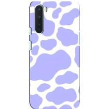 Чехол с принтом коровы на ВанПлас Норд – Фиолетовый принт