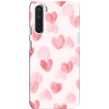 Чехол с розовым рисунком для OnePlus Nord