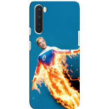 Чохол з принтом Фантастична четвірка для OnePlus Nord – Людина-факел