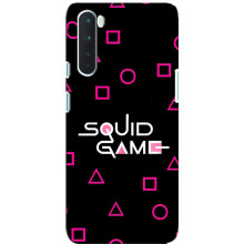 Чохол Гра в кальмара для OnePlus Nord – Лого гра кальмара